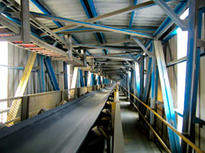 阻燃鋼絲繩芯輸送帶(井下用途）